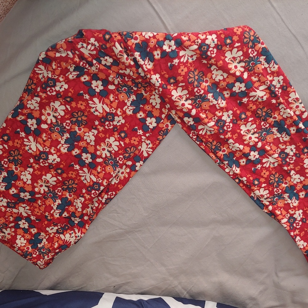 Floral lularoe leggings